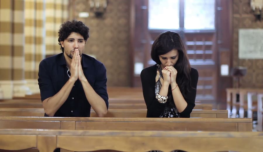 Conquistar uma mulher na igreja (Cristã)